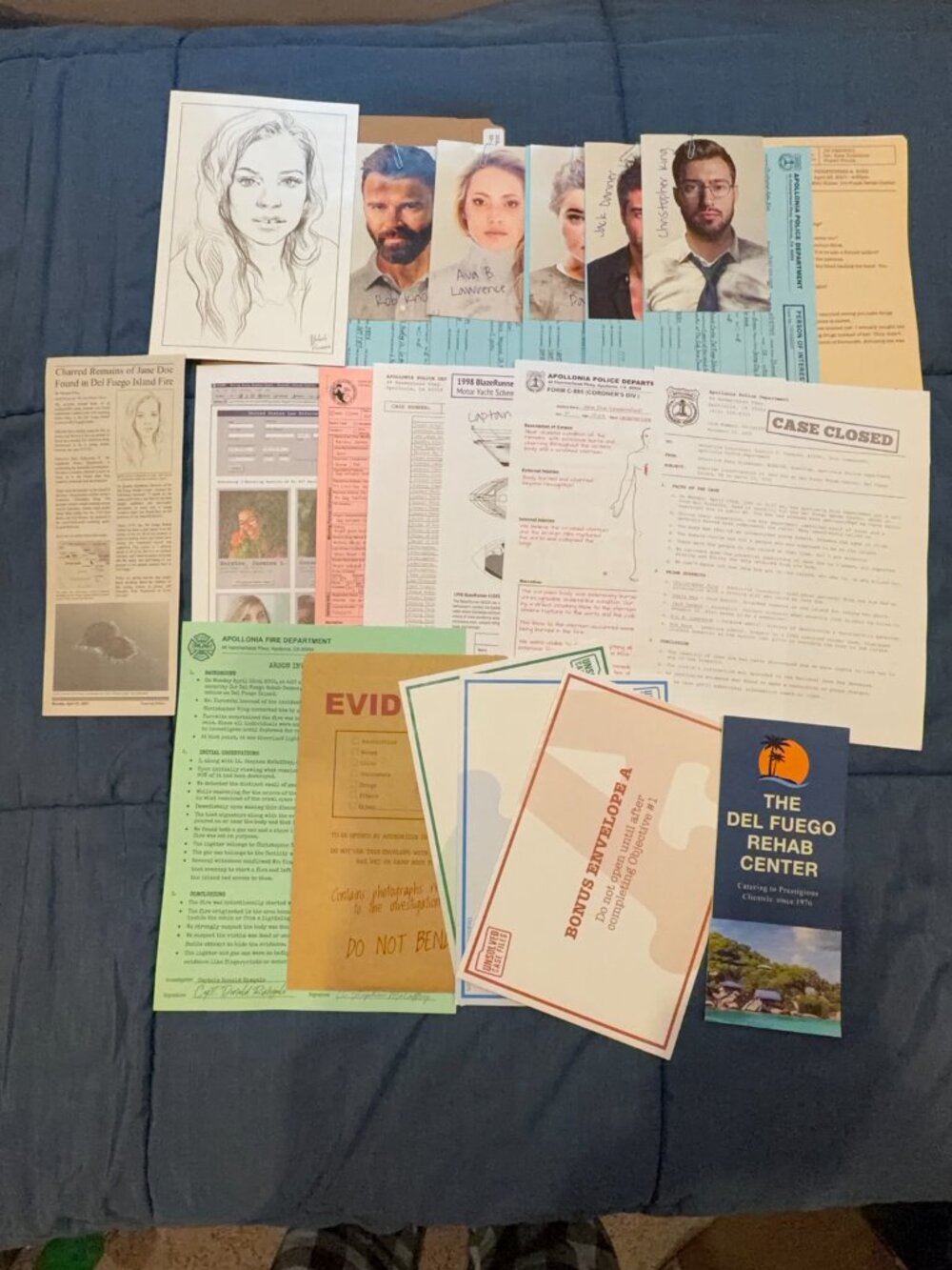 Unsolved Case Files: Jane Doe Cold Case Mystery Game Complete - Picture 2 of 3